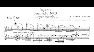 Almeida Prado  Poesilúdio No3 Almeida Prado piano [upl. by Notnil605]