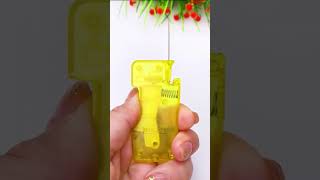 One second needle threading tool fyp homesweethome homehacks gadgets [upl. by Anialeh]