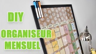 DIY  Créer un organiseur mensuel avec youMAKEfashion [upl. by Letney]