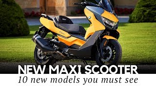 Top 10 Maxi Scooters with Motorbike Power and Comfort Buying Guide for 2019 [upl. by Ardnod]