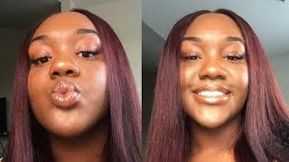 How to dye your hair burgundy magenta wo using bleach [upl. by Hesky530]