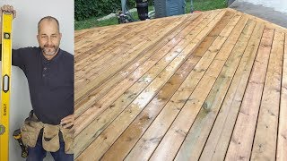 DIY DECK Part 5  Laying Deckboards [upl. by Voccola]