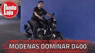 Tunggang Uji Modenas Dominar D400 [upl. by Cirdec88]