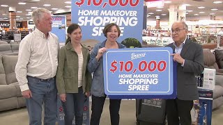 Mom wins 10k Boscovs shopping spree [upl. by Assirod564]