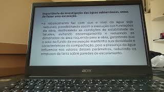 ATIVIDADE 2  REBAIXAMENTO DE LENÇÓIS FREÁTICOS [upl. by Yeargain]