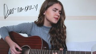 Dear Noone  Tori Kelly  Cover by Jodie Mellor [upl. by Toomin]