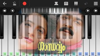 Gandharvam BGM  Piano Notes  Play with mobile piano  Perfect Piano [upl. by Anivle]