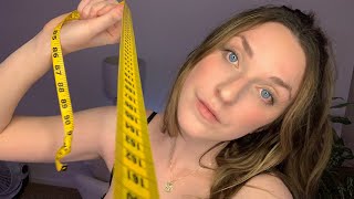 ASMR  Gentlemen Suit Fitting 🤵  MEASURING YOU ROLEPLAY personal attention  measuring tape [upl. by Camilo]