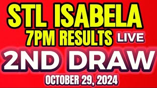 STL ISABELA 7PM DRAW RESULT OCTOBER 292024 [upl. by Etnoj]