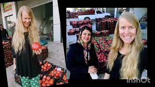 KuSL Halabja pomegranate market عەلوەی هەڵەبجە زمانی ئاماژەی کوردی [upl. by Neehar]