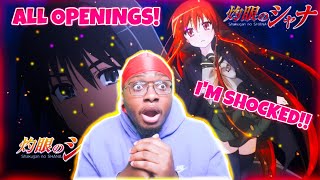 BLIND REACTION First Time Reacting To Shakugan No Shana ALL OPENINGS Reaction [upl. by Rubia]