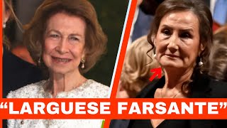 LA REINA SOFIA EXPULSA A GRITOS a PALOMA ROCOSOLANO de LOS PREMIOS PRINCESA DE ASTURIAS [upl. by Aley]