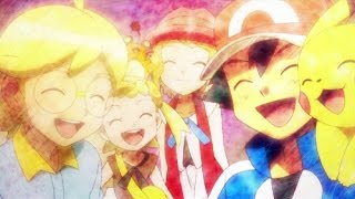 Pokemon xy z amv  Getta Ban Ban op 3  lyric [upl. by Ecirtal]