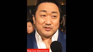 Don Lee interview  Marvel Eternals Premiere ▶ Donlee mcu shorts [upl. by Kehr]