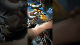 How to open and clean CD 70 Carpeter shorts kashi hadi motorcycle mechanicalengineering [upl. by Amrac526]