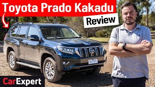 2021 Toyota Prado review Now 500Nm On amp offroad baby Land Cruiser test [upl. by Urbanna]