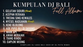 Kumpulan 10 DJ Bali Populer Dan Viral TikTok 2024  DJ Bali Full Album [upl. by Neelyaj607]