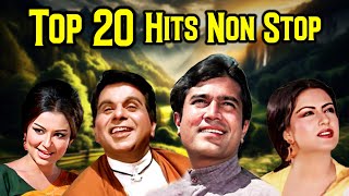 Top 20 Purane Hit Gaane Playlist  Lata Mangeshkar Kishore Kumar Mohd Rafi Mukesh Asha Bhosle [upl. by Darcy]