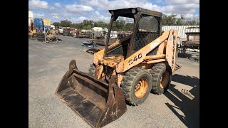 1995 Mustang 940 Skid Steer Loader [upl. by Alcina153]