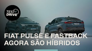 Até 126 kml na cidade Fiat Pulse e Fastback agora são híbridos [upl. by Zobias614]