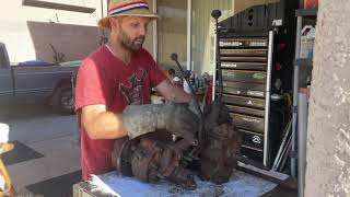 1964 Jeep CJ5 Borg Warner T90 Transmission and Spicer DANA18 Transfer Case [upl. by Maibach]