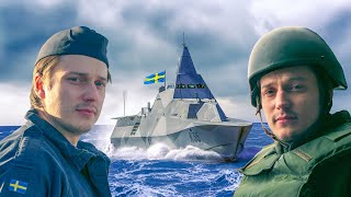 LEVER EN DAG SOM EN SVENSK MILITÄR [upl. by Gristede724]