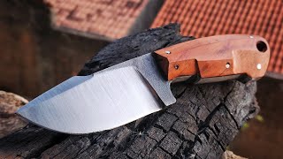 Knife Making  Making a EDC Knife [upl. by Aniluj]