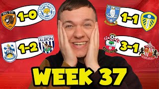 MY CHAMPIONSHIP WEEK 37 SCORE PREDICTIONS [upl. by Osborn]