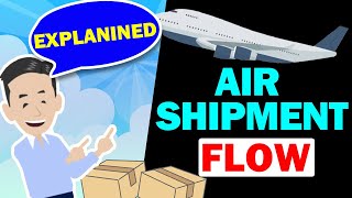 Process of Air Shipment From Picking up cargo to Delivery [upl. by Akirrehs]