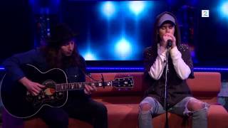 Justin Bieber  What Do You Mean Acoustic live on Senkveld Norway [upl. by Yran463]