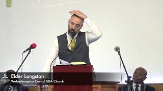 Bilston SDA Church Sermon Elder Mark Langston Fourth Quarter 2019 [upl. by Akcirahs366]