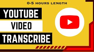 How to Transcribe Youtube Video to Text Free [upl. by Viviyan]