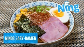 Japanische Ramen selber machen Nings EasyRamen [upl. by Halihs]