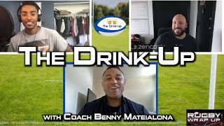 THE DRINKUP College Rugby News PLUS Adrian College Mens Coach Benny Mateialona [upl. by Hendel]