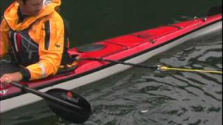 Towing  Sea Kayak Rescue Technique [upl. by Aihsemak]