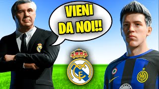 MI VUOLE IL REAL MADRID NELLA CARRIERA GIOCATORE SU FC 24 [upl. by Sivra]