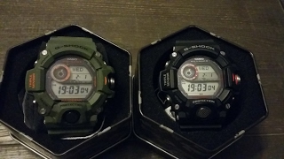 GShock battle Rangeman GW9400CMJ vs Rangeman GW9400 [upl. by Aihsek]