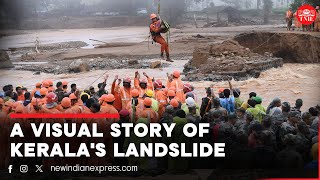 Keralas Catastrophe Images of a Landslide that Claimed Over 150 Lives [upl. by Cardew]