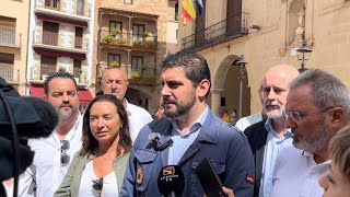 Llegada de Inmigrantes Ilegales a Mora de Rubielos Teruel  Rueda de Prensa [upl. by Atiuqat]