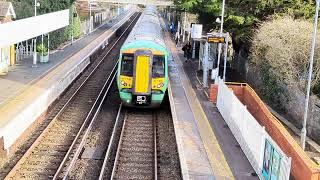 Southern class 377 from Hove to Goring by sea [upl. by Charil]