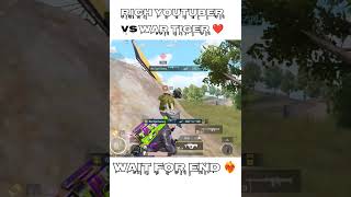 Rich youtuber vs War Tiger ❤️💀 Zixogaming79 bgmi trending shortfeed pubgmobile viral [upl. by Buchanan221]