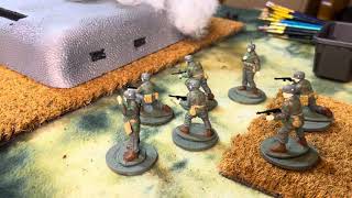 Airfix 132 German Paratroopers how they are coming along a two min update [upl. by Aniahs574]