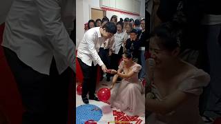 Unique wedding ritual in China part 5 [upl. by Amapuna86]