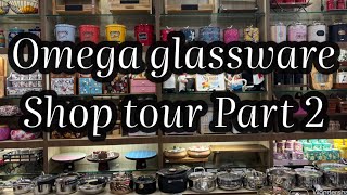 Omega glassware shop tour part 2 omega exclusive kitchen items masala box Triply steel cookware [upl. by Cindelyn680]