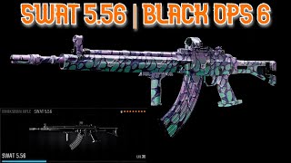 1 Burst Potential Marksman Rifle is Wild  Nuke Gameplay  SWAT 556 Best Class Setup  Black Ops 6 [upl. by Lello]