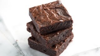 How to Make Fudgy Brownies from Scratch  Easy Brownies Recipe [upl. by Ivo]