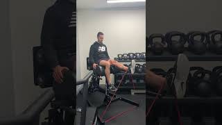 Single Leg GHD Quad Iso Hold [upl. by Martyn]