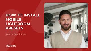 How to Install Lightroom Mobile Presets  No Computer Needed [upl. by Knowle]
