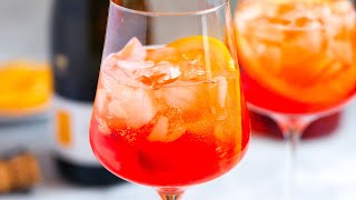 Perfect Aperol Spritz Cocktail Recipe [upl. by Miett]