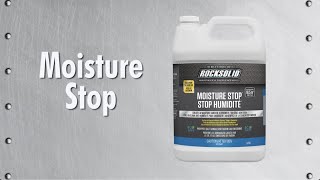 How to Apply RockSolid Moisture Stop  Concrete Garage Floor Coating  Step 3 [upl. by Calvo]